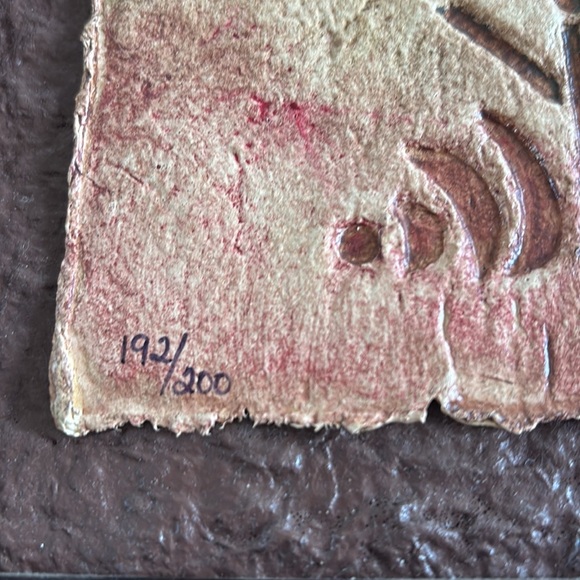 12.5 X 14.5 Sandpiper Original Art 192/200 certificate Auth EllenTerBorg Bianchi - Picture 2 of 8